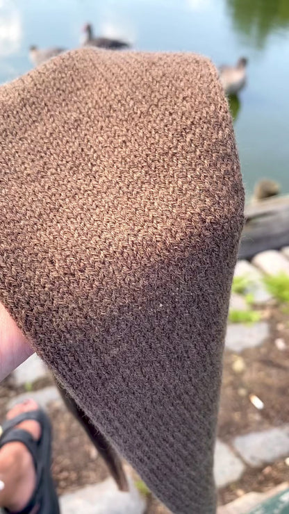 BROWNIE SCARF | Easy Knitting Pattern