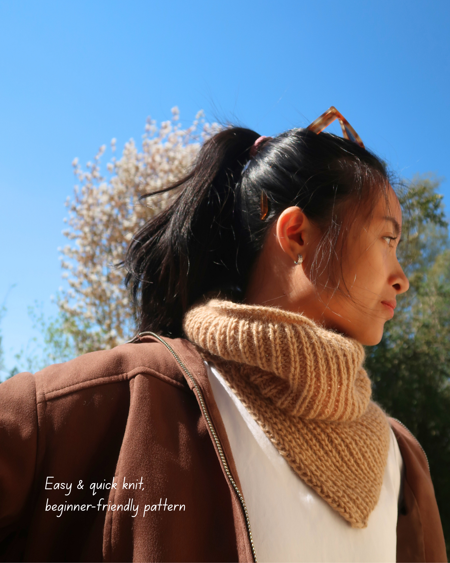SUNDAY DUO Cowl | Easy Knitting Pattern