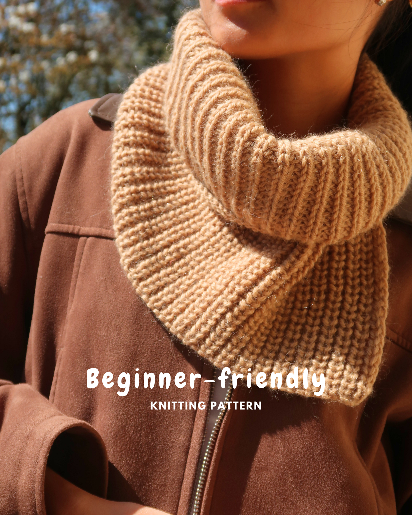 SUNDAY DUO Cowl | Easy Knitting Pattern